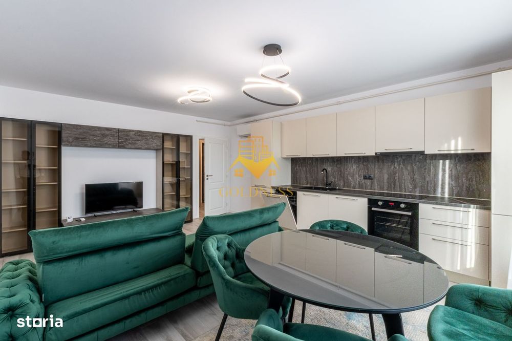 2 camere, modern, bloc nou, parcare, Gheorgheni, Constantin Brancusi — fotografia 1