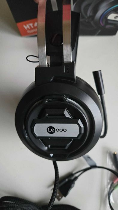 LENOVO Lecoo HT401 USB Gaming RGB Headset with MIC (Слушалки)