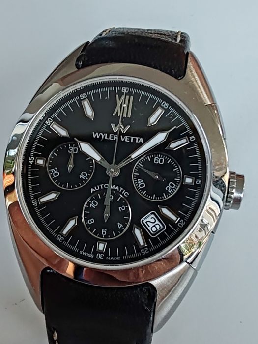 Ceas Wyler Vetta Automatic Chronograph 39 mm Funcționează Impecabil!
