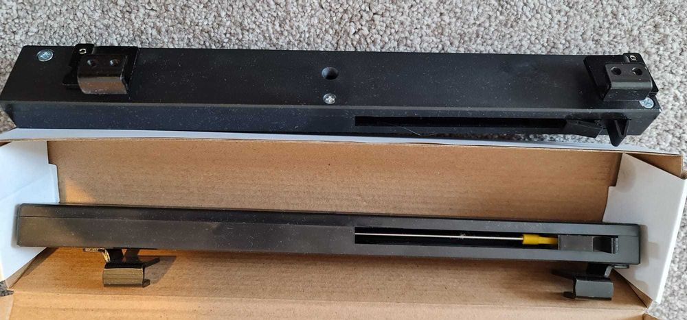 Foaie usa lemn alba sistem glisare usa hambar - barn door