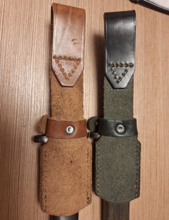 Чисто Нов комплект щикове за Сръбски Маузер с лопуси от телешки бокс