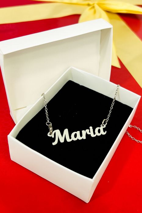 Синджир със име от неръждаема стомана