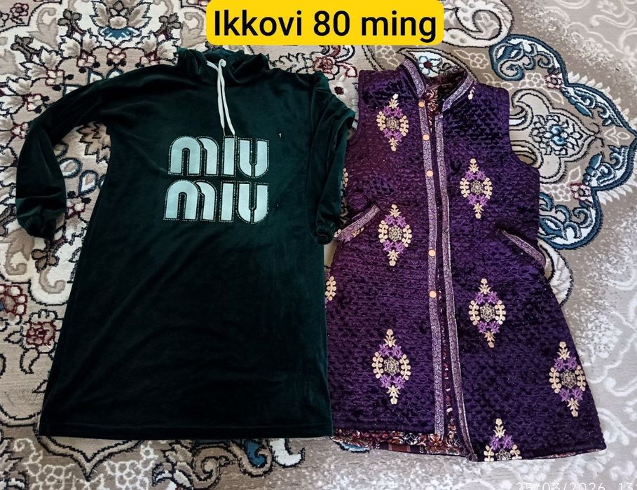 Kiyilgan akkuratni kiyimlar.