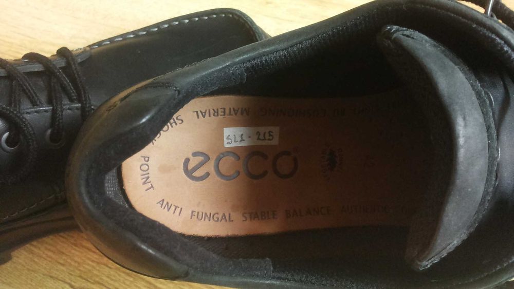 ECCO GORE-TEX Leather Shoes размер EUR 42 обувки водонепромокаеми естествена кожа - 919
