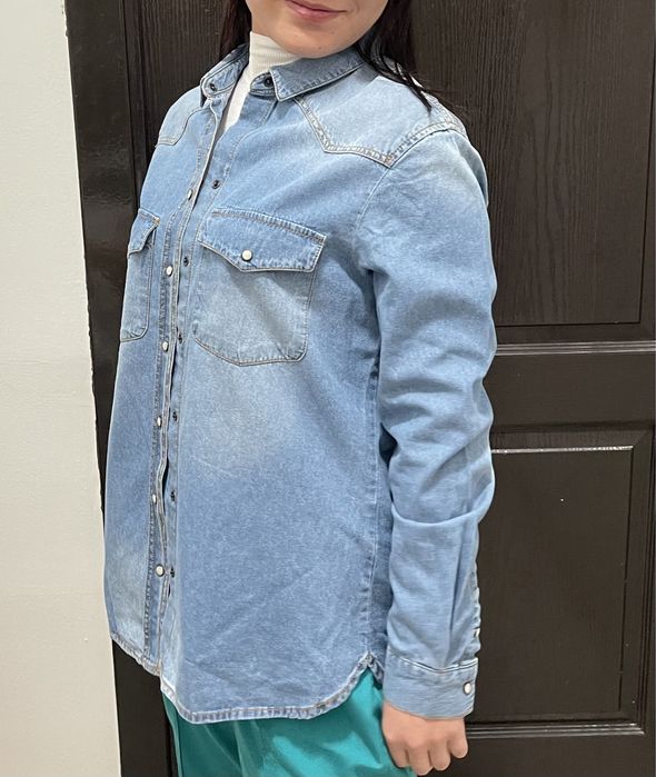 Джинсы рубашка Zara