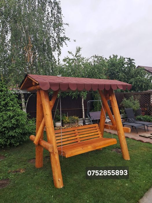 Leagăne rustice de gradina