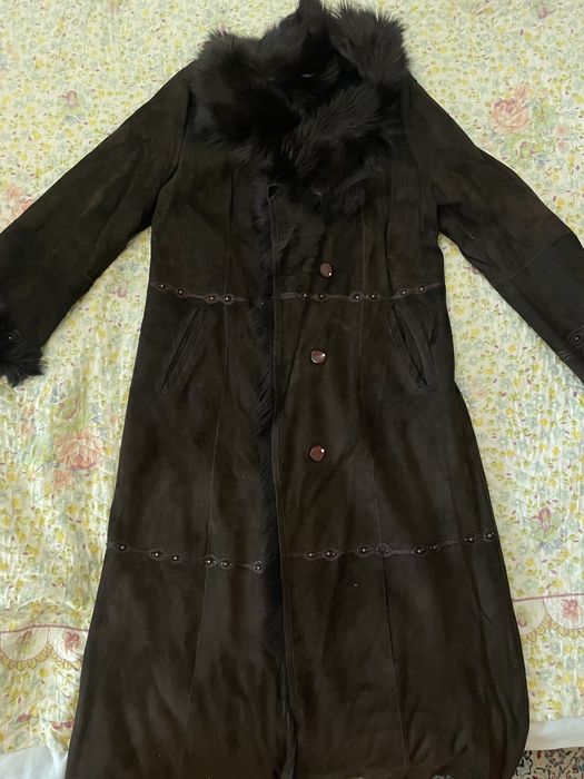 Тоскано мех Нарутальная дубленка