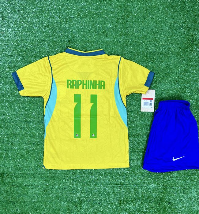 Най-новия детски футболвн екип на Бразилия/Рафиня/Brazil/Raphina/2026