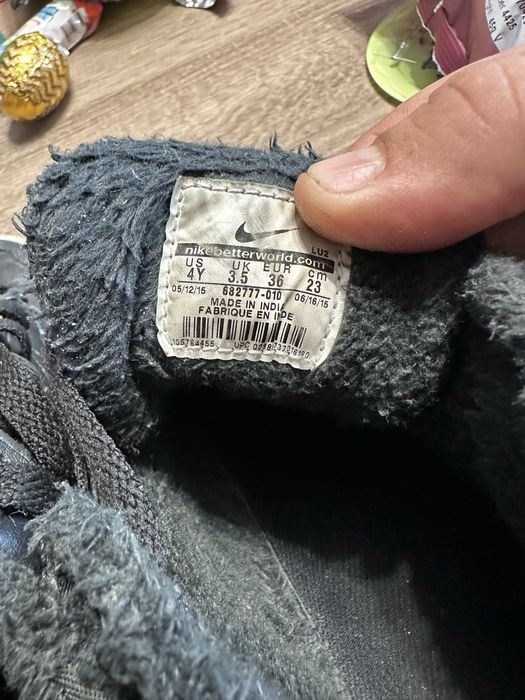 Кецове nike зимни от вътре с пу