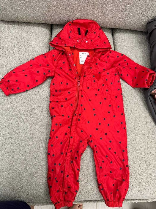 Комбинезон дождевик детский Mark and Spencer 18-24 месяцев