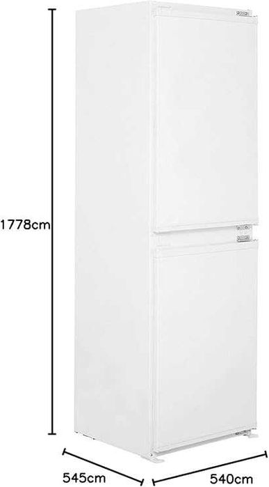 Нов хладилник с фризер за вграждане Beko BCSD150 50/50