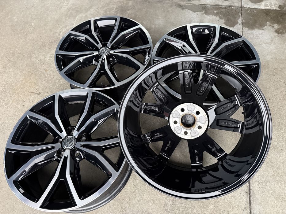 4бр. ОТЛИЧНИ 18” ОРИГИНАЛНИ Джанти 5х100 ”COLOGNE” за *Skoda Kamiq/Skoda Scala/Vw T-Cross/Vw Taigo/AUDI/VAG*- 7Jx18H2, ET39