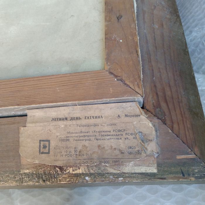 Картина " Летний день Гатчина "