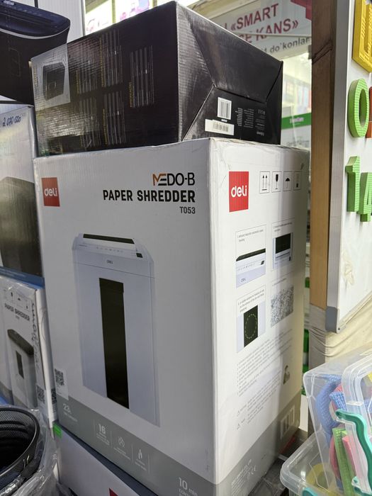 Shredder ET053 deli ( уничтожители бумаги )