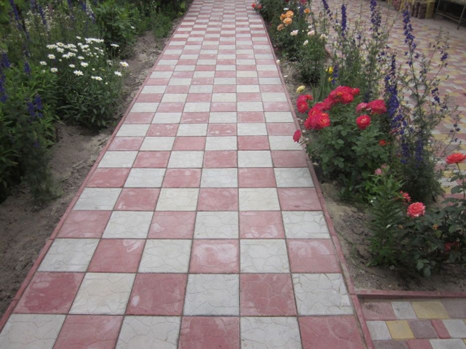 Формы для садовой дорожки