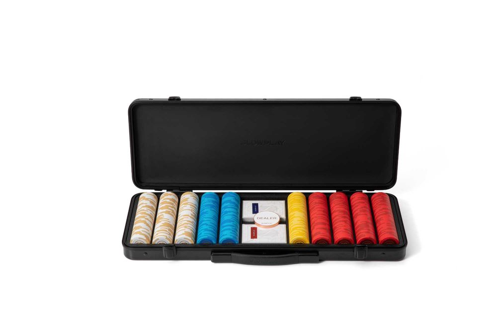 Покерный набор SlowPlay керамика, 300шт