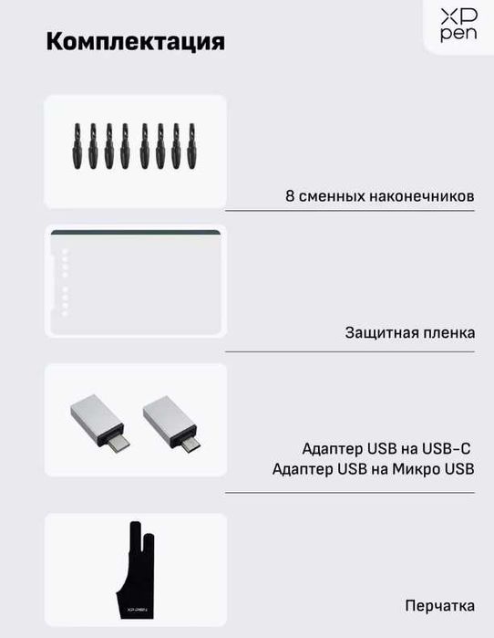 Графический планшет для рисования Deco 01 V2