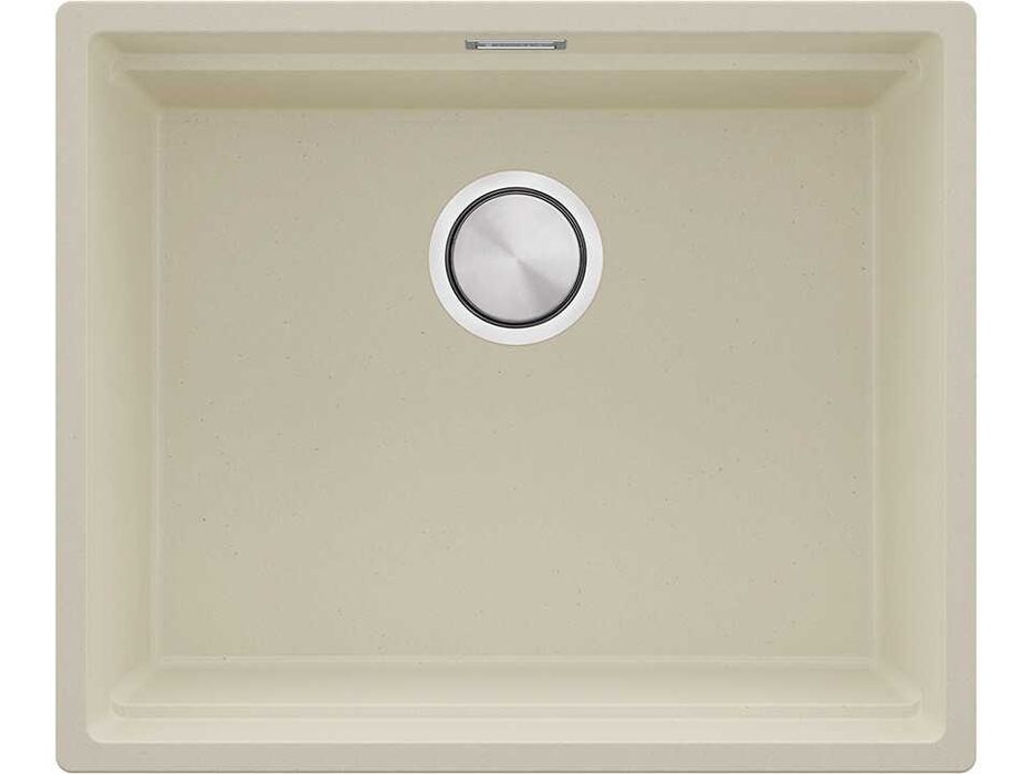 Бежов кухненска мивка за вграждане под плот Прага 60 Level 560 x 470