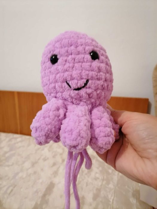 Плетени снежни човечета и зайче -играчки