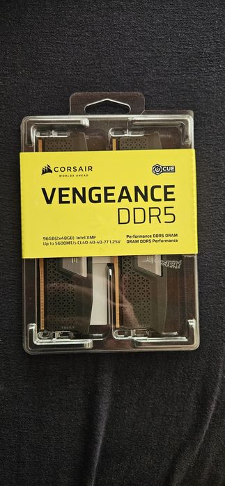 Cosair vengeance 96GB DDR5 (2x48GB) 5400MT