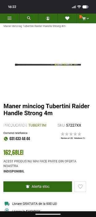 Vând cap și coadă minciog