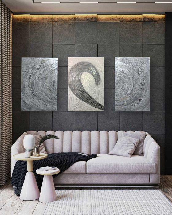 Интерьерная картина  -акрил,  текстура