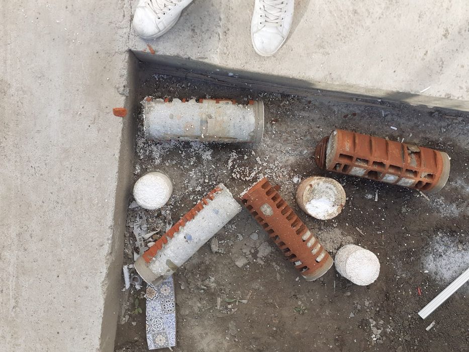 Carotare gauri / gaura hota centrala aer conditionat aerisire