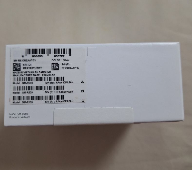 Samsung Galaxy Buds 3 — Чисто нови, Неотваряни (Фабрично запечатани)