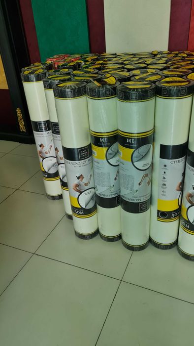 Клеим малярный стеклохолст PUFAS  плотность 25,30,40,50 г/м2