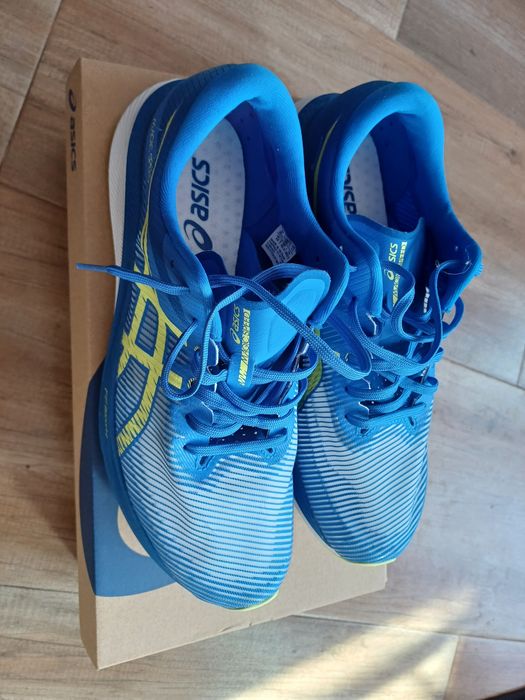 Asics magicspeed 3, 45 номер на 15км, 1 бягане