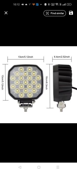 Proiector Led OSRAM Off Road. ATV,UTV,SSV, BUGGY.