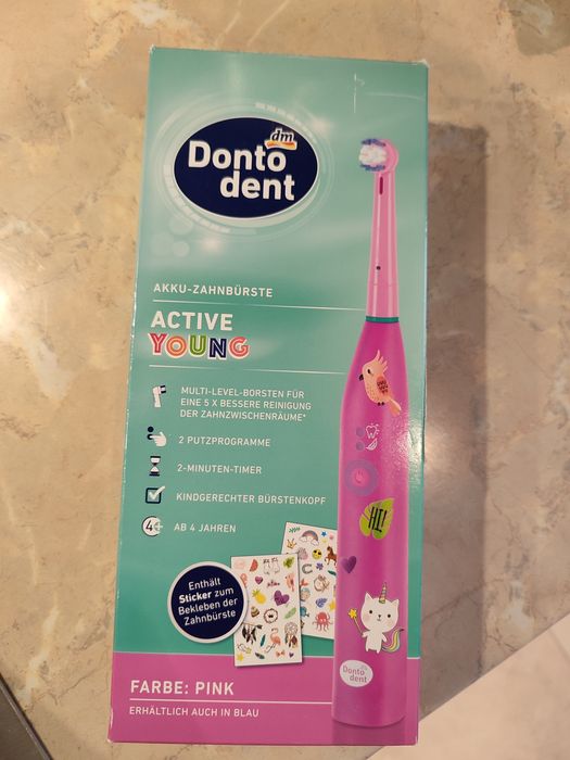 Детска електрическа четка за зъби Active Young,  Dontodent,