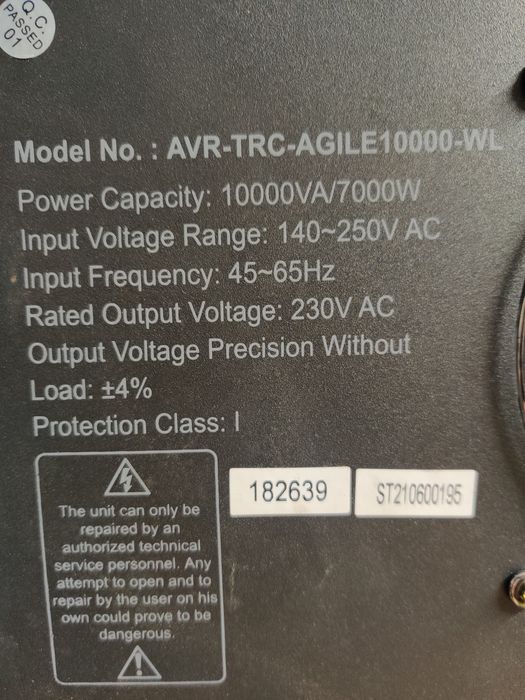 Stabilizator tensiune 220