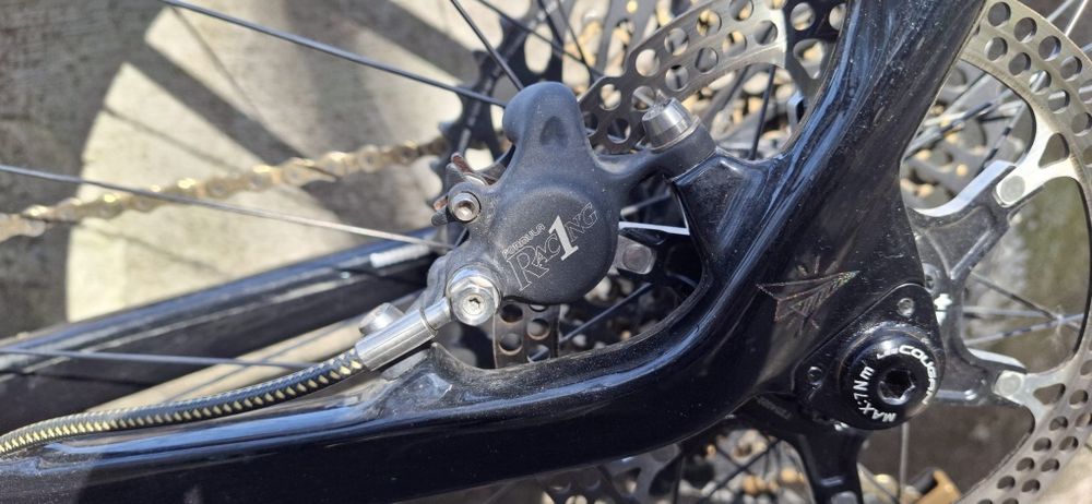 Bicicleta MTB full carbon
