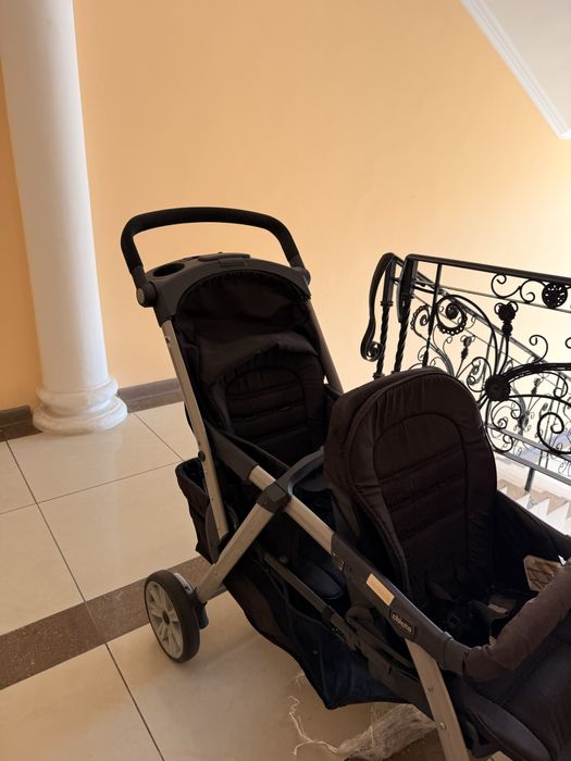 Коляска двухместная детская