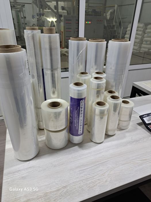 Streych plenka sifati, ishlab chiqaruvchi dan