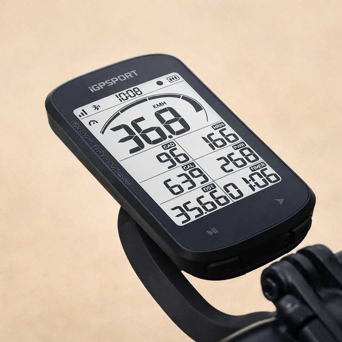 GPS вело компютър IGPSPORT BSC-100 MAX, Дисплей: 3.0", до 40 часа работа, Тегло: 68 г