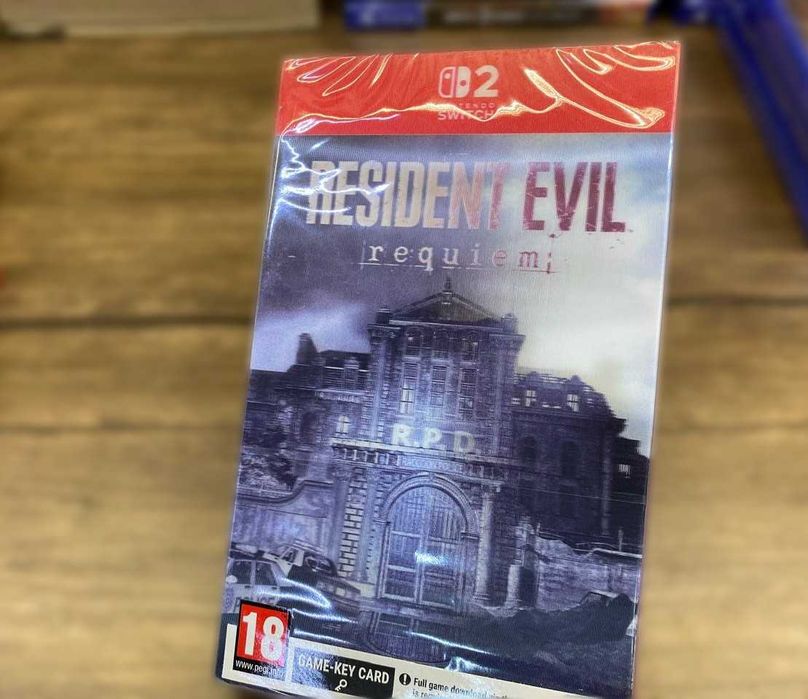 НОВЫЙ Resident Evil 9 Requiem Lenticular Edition Nintendo Switch 2