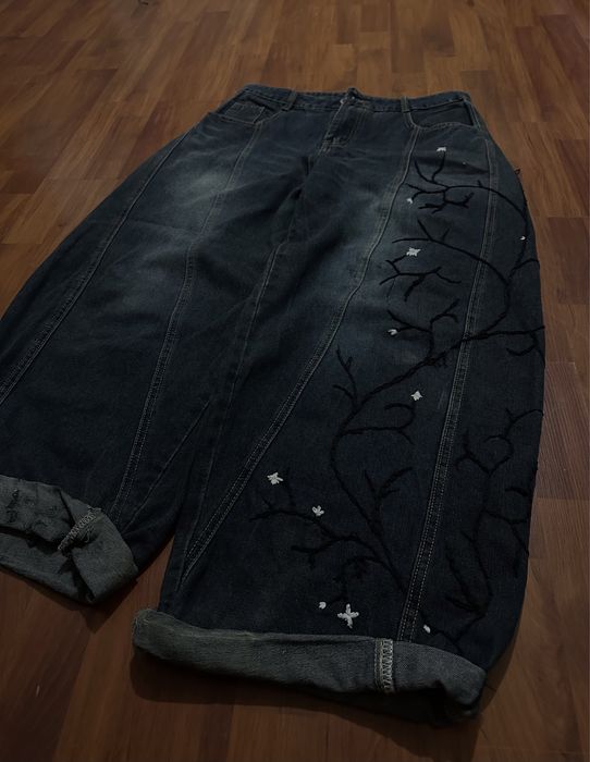 Джинсы КАСТОМ ручная работа