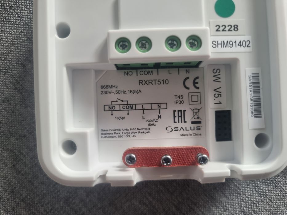 Termostat centrala Salus RXRT510
