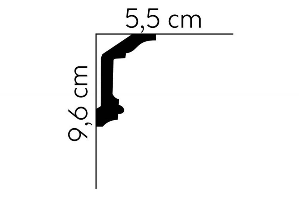 Корнизи полиуретан MDB137, марка ‘Mardom Decor’
