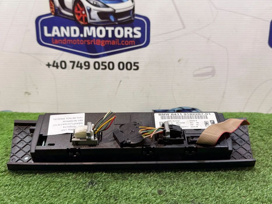 PANOU CENTRAL COMANDA CLIMA BMW 318I SERIA 3 E90 LCI 2.0 BENZINA 2008 COD OEM 64119182287 2011-2019