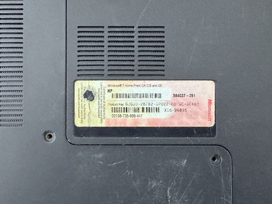 Продам ноутбук HP