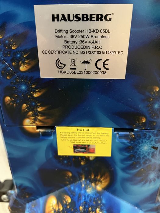 Tricicleta electrica hausberg