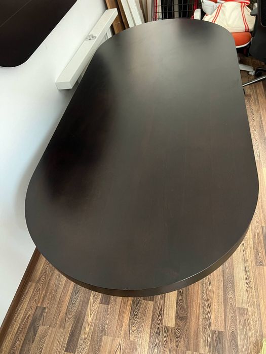 Masa masiva Ovala dining  Mobexpert 220cm Lx100cm l