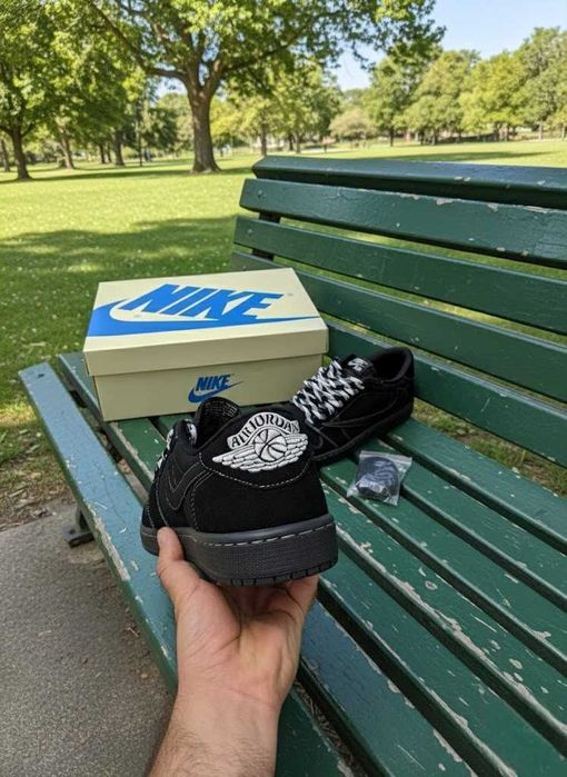 Adidasi Jordan 1 Low Dark Phantom - Produs Premium - Verificare colet