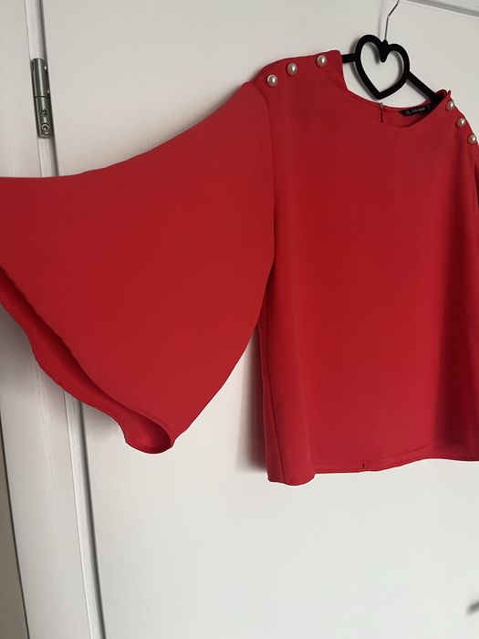 Bluza Zara, rosie, eleganta