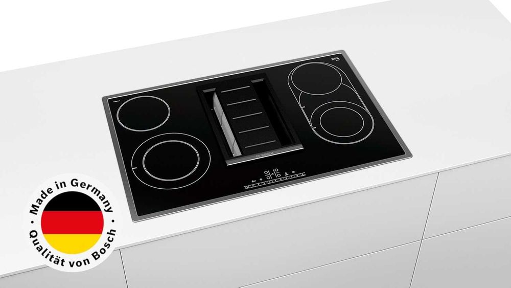 Bosch PKM845F11E Series 6 котлон за вграждане с вграден аспиратор,80см