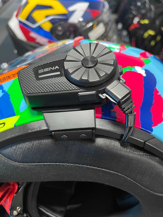 Мото каска AGV K3 SV VR 46,XL61-62см,разговорно устройство SENA,очила