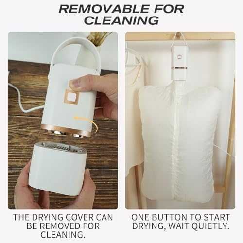 Нова Портативна сушилня дрехи с горещ въздух, 11 000 об/мин за дом път